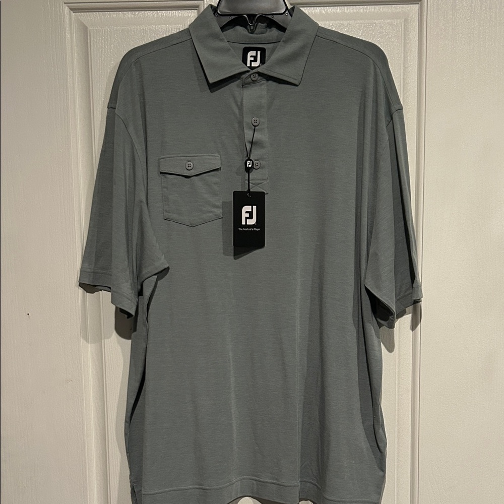 FootJoy Gray Polo Shirt